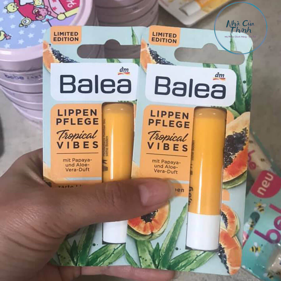 Son Balea Tropical Vibes mùi đu đủ và lô hội